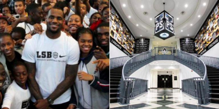 Lebron James opens up “I Promise” Public School in His Home State